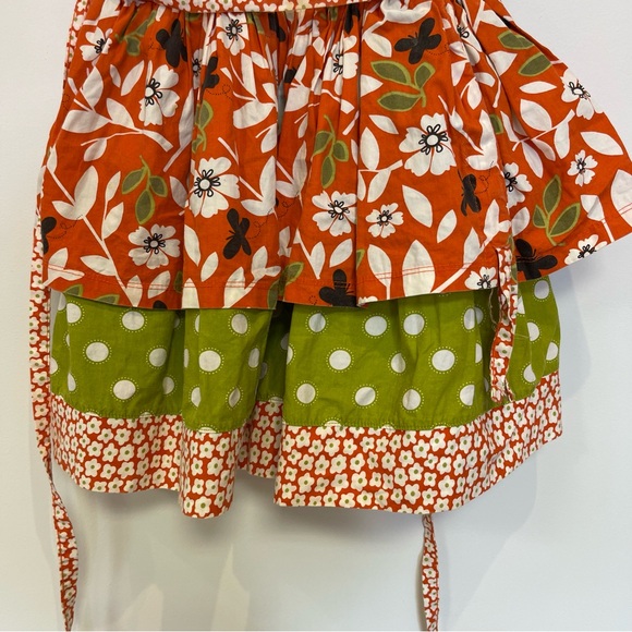 Jelly The Pug Patterned Tenley Dress Multicolor Tank Ruffles Summer Girls 18MO - Picture 3 of 8